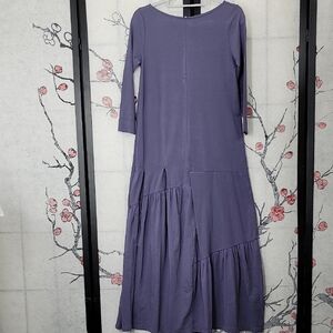 Alpha Studio 3/4 Sleeve Maxi Dress Size Small